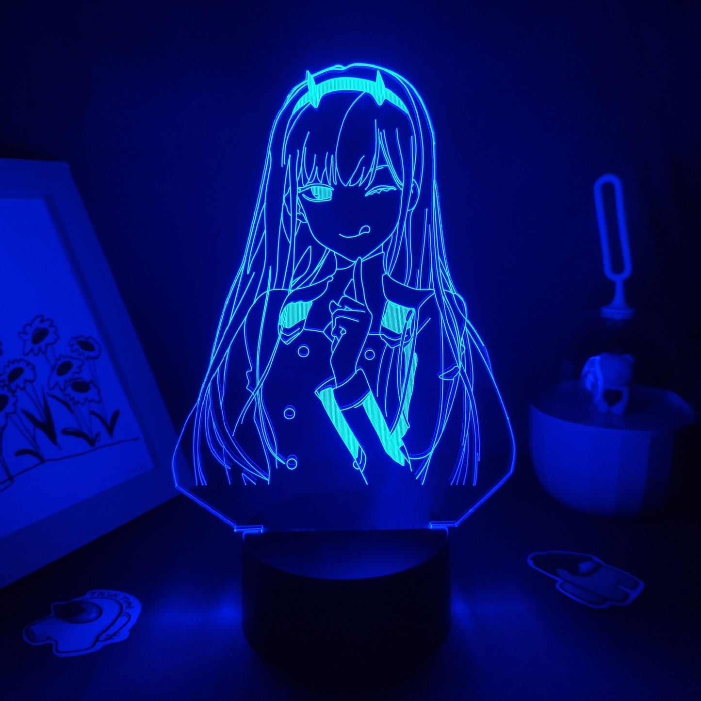 Darling In The Franxx Figure Zero Two Lamps