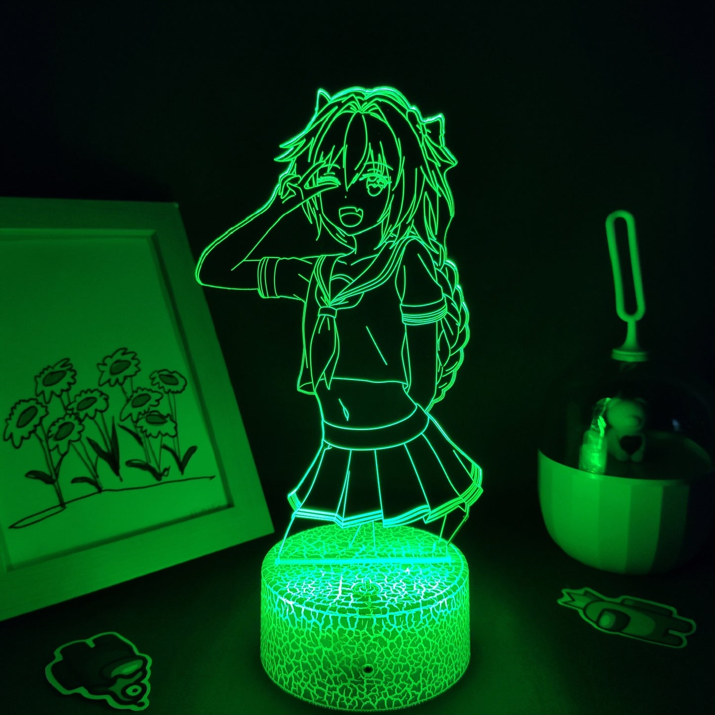 Fate Apocrypha Astolfo Figure 3D Led Lamps