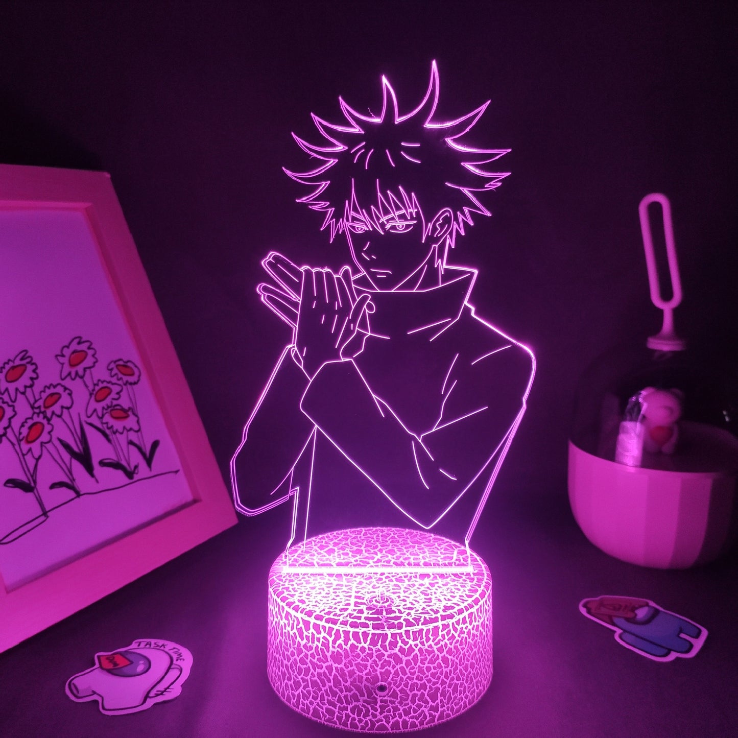 Jujutsu Kaisen Figure Megumi Fushiguro 3D LED Lamp