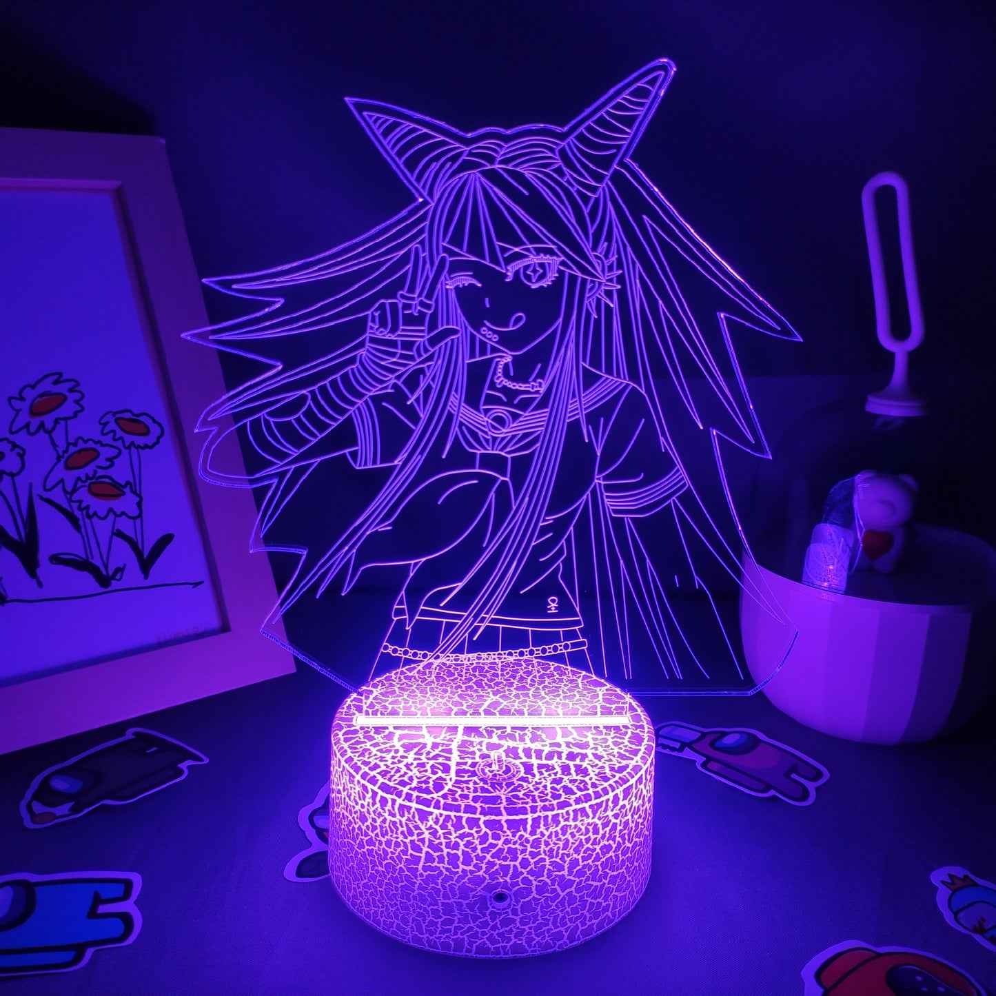 Danganronpa Led Figures Ibuki Mioda Night Lights