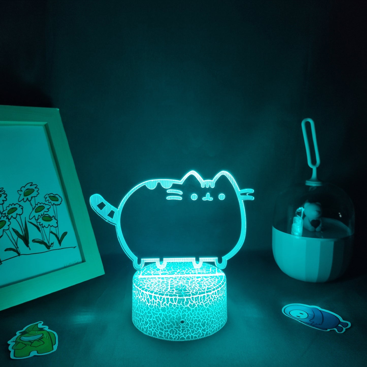 Cute Animal Cat Kitten 3D Lava Lamps