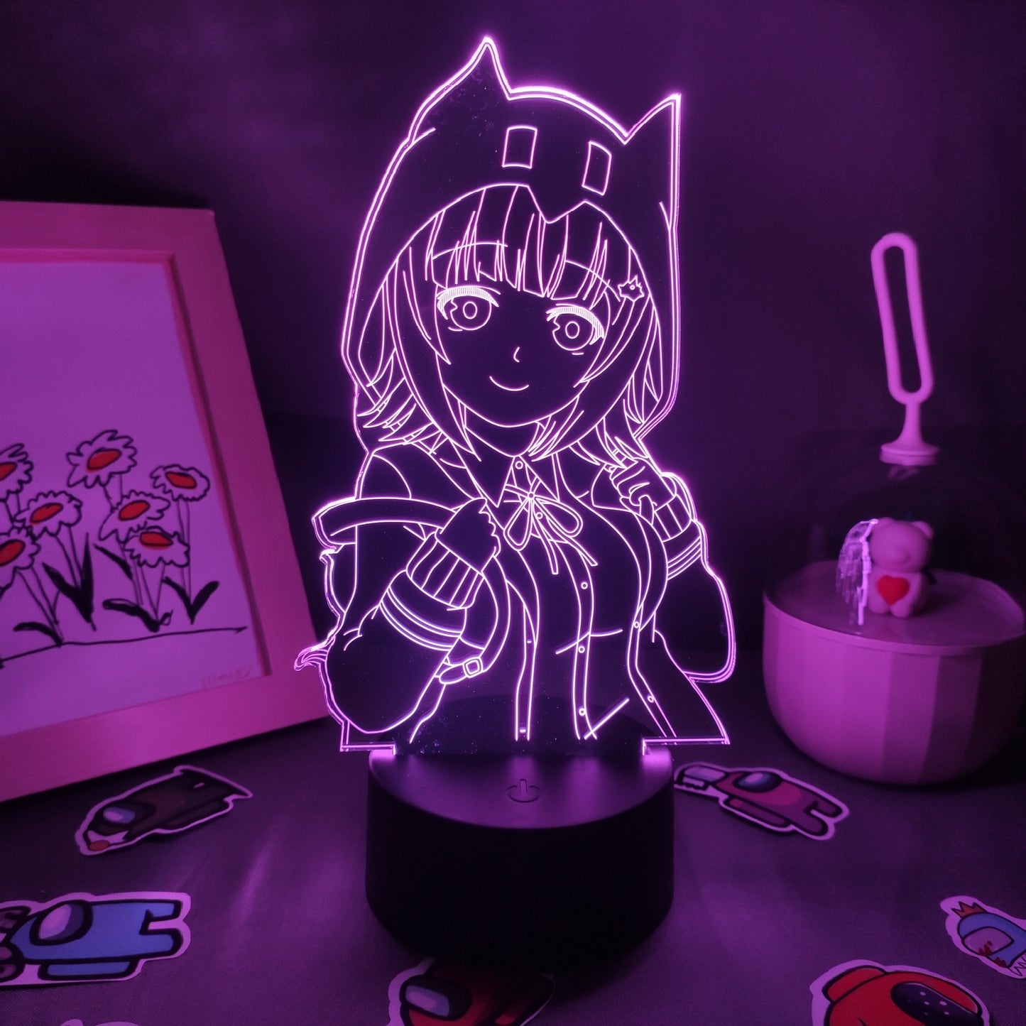 Danganronpa Led Figures Ibuki Mioda Night Lights