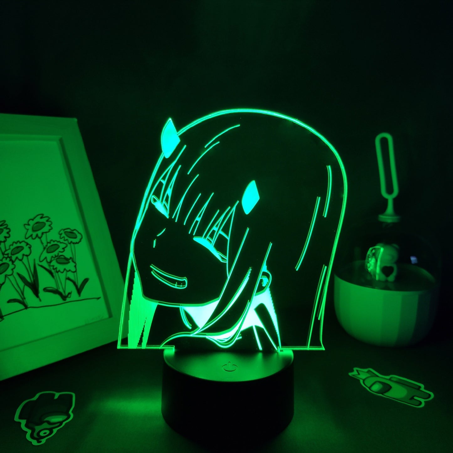 Darling In The Franxx Figure Zero Two Lamps