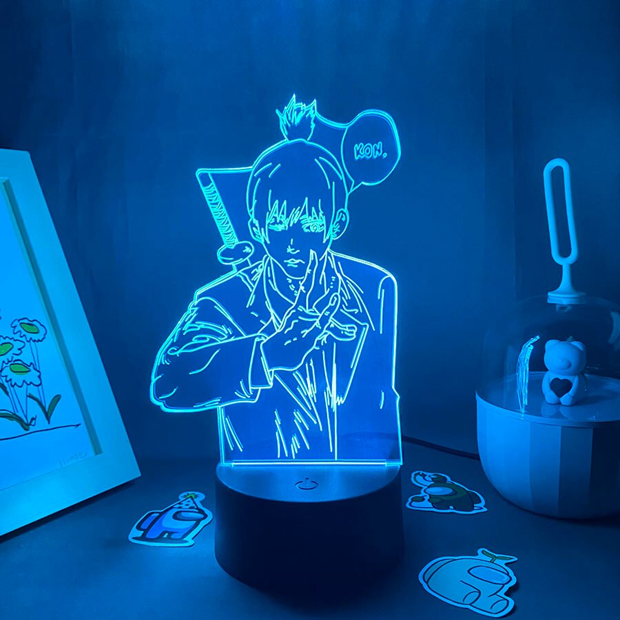 Chainsaw Man Figure Aki Hayakawa Lava Lamp