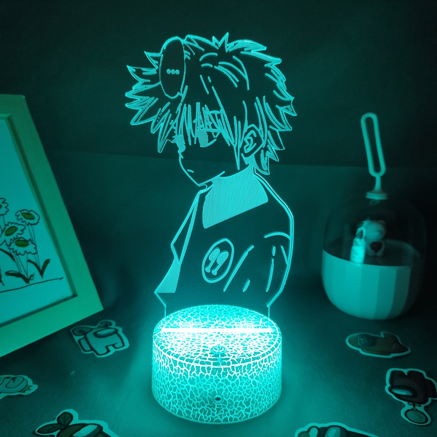 Killua Zoldyck Figure 3D Lava Lamp