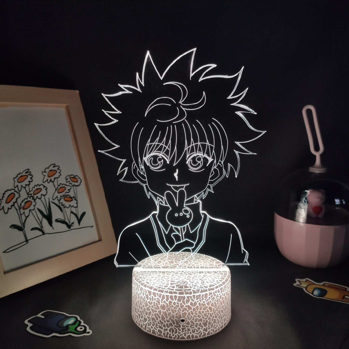 Hunter X Hunter Killua Zoldyck Night Light Lava Lamp