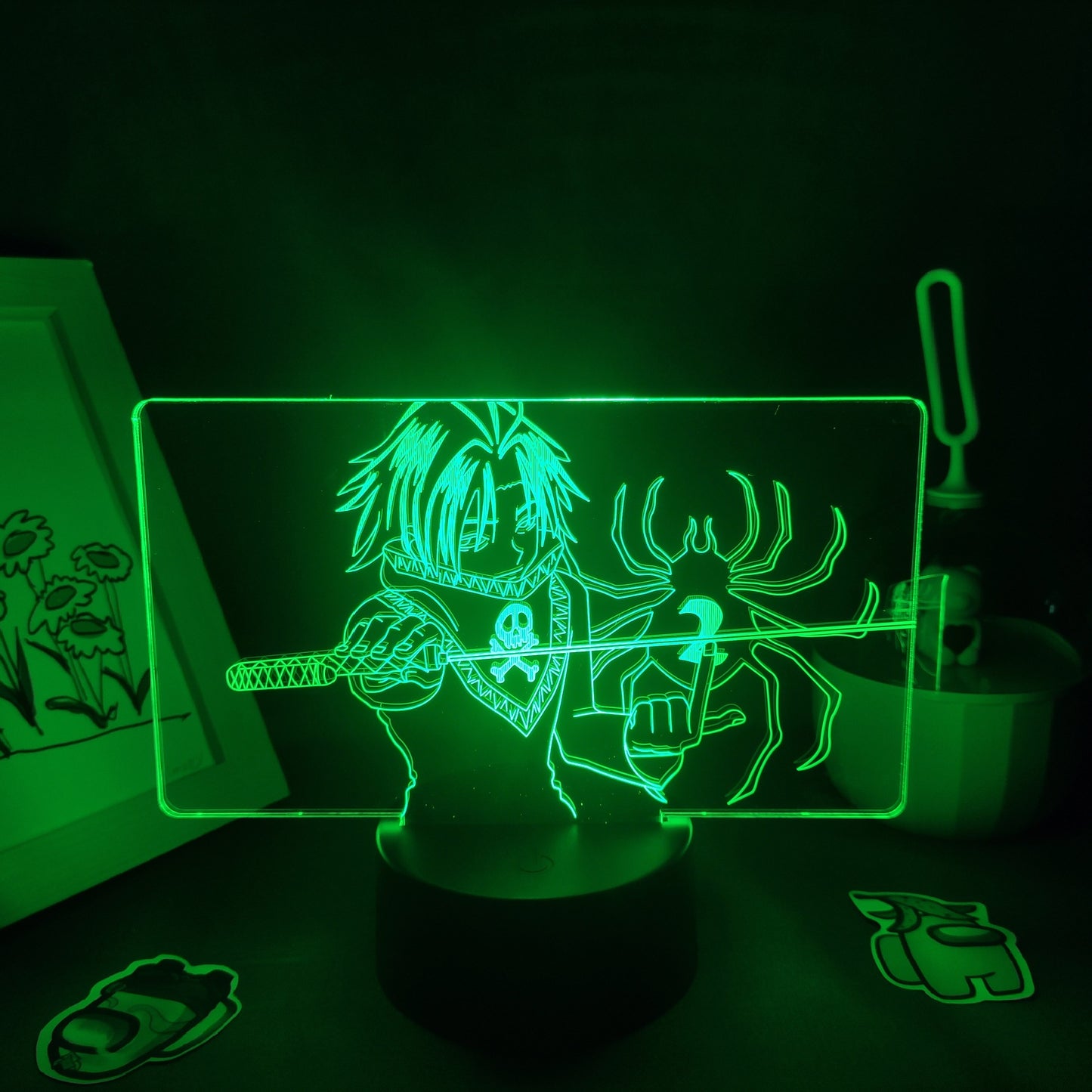 Hunter X Hunter Figure Feitan 3D Led Lamp