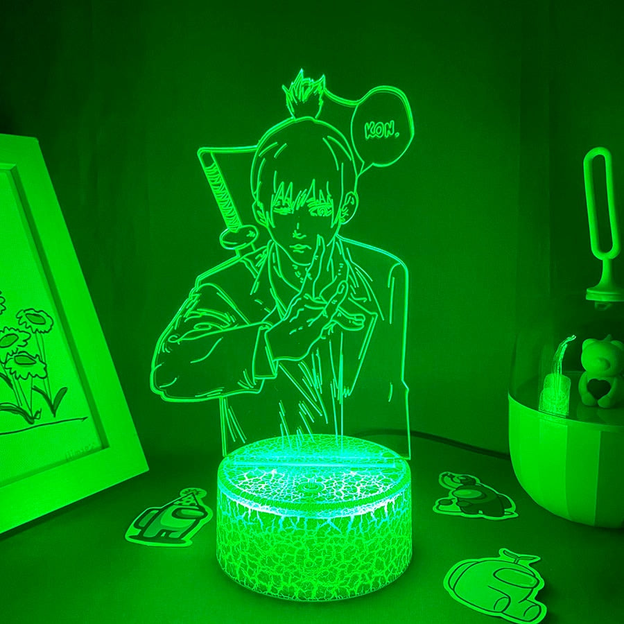 Chainsaw Man Figure Aki Hayakawa Lava Lamp