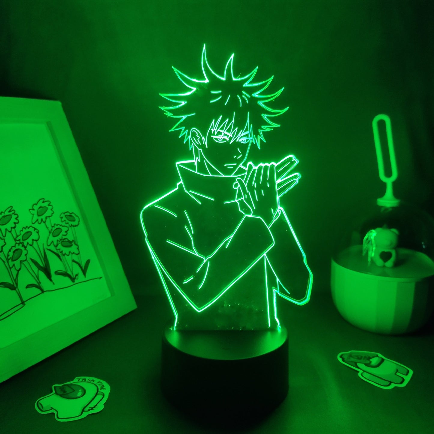 Jujutsu Kaisen Figure Megumi Fushiguro 3D LED Lamp