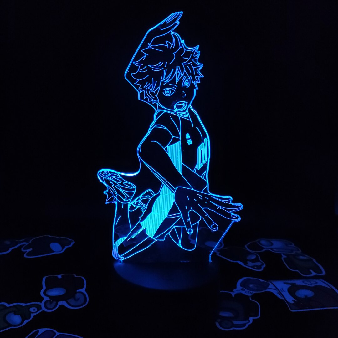 Haikyuu Hinata Shoyo 3D illusion Night light