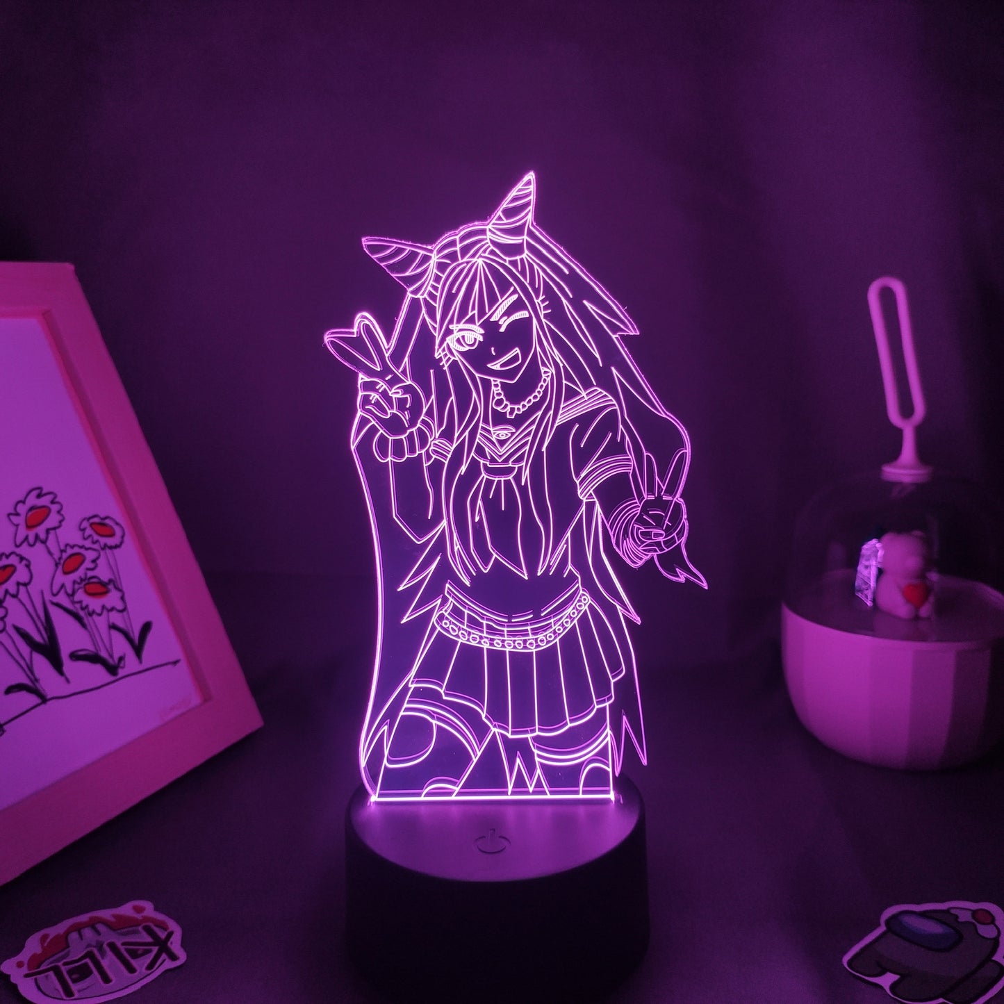 Danganronpa Led Figures Ibuki Mioda Night Lights