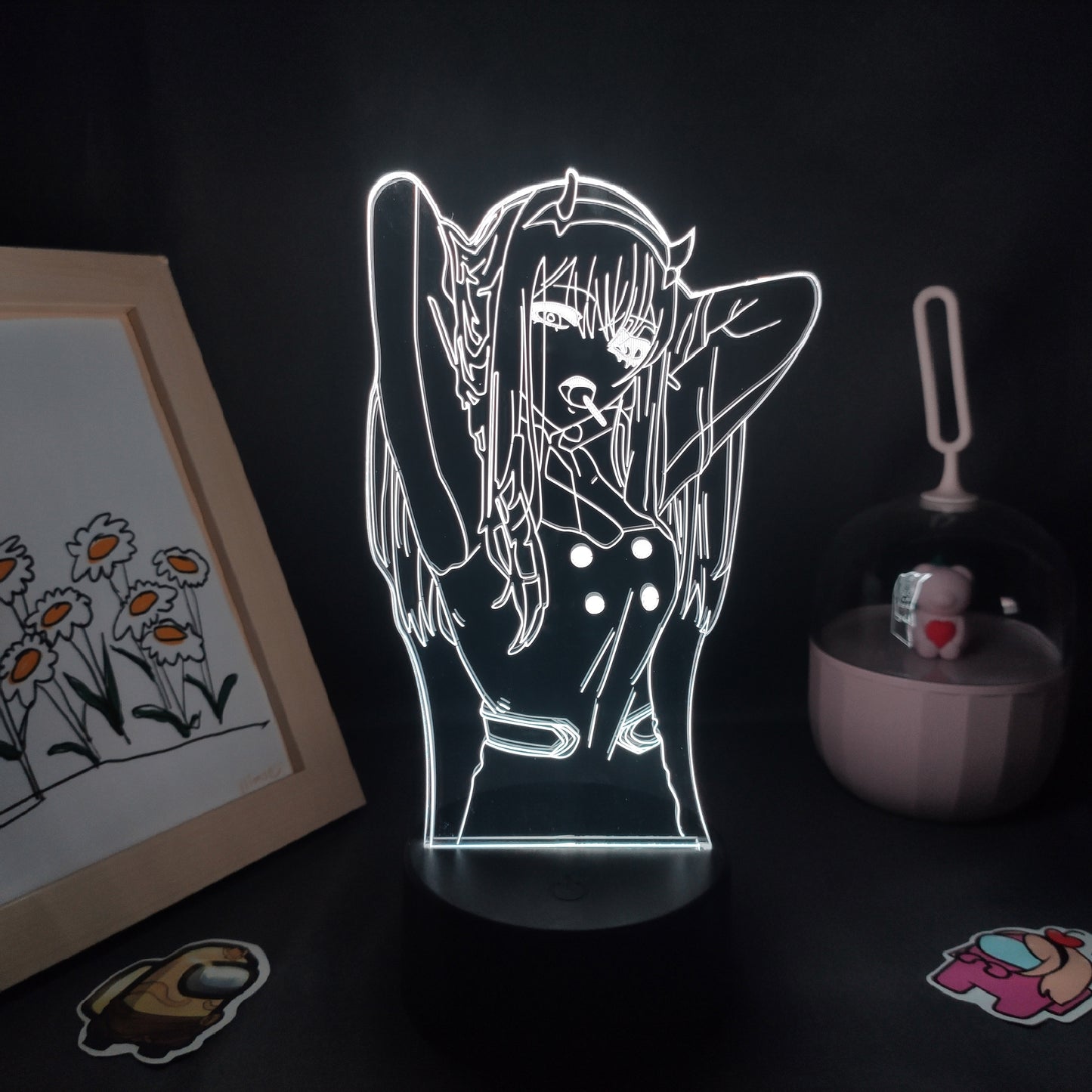 Darling In The Franxx Figure Zero Two LED Lamp