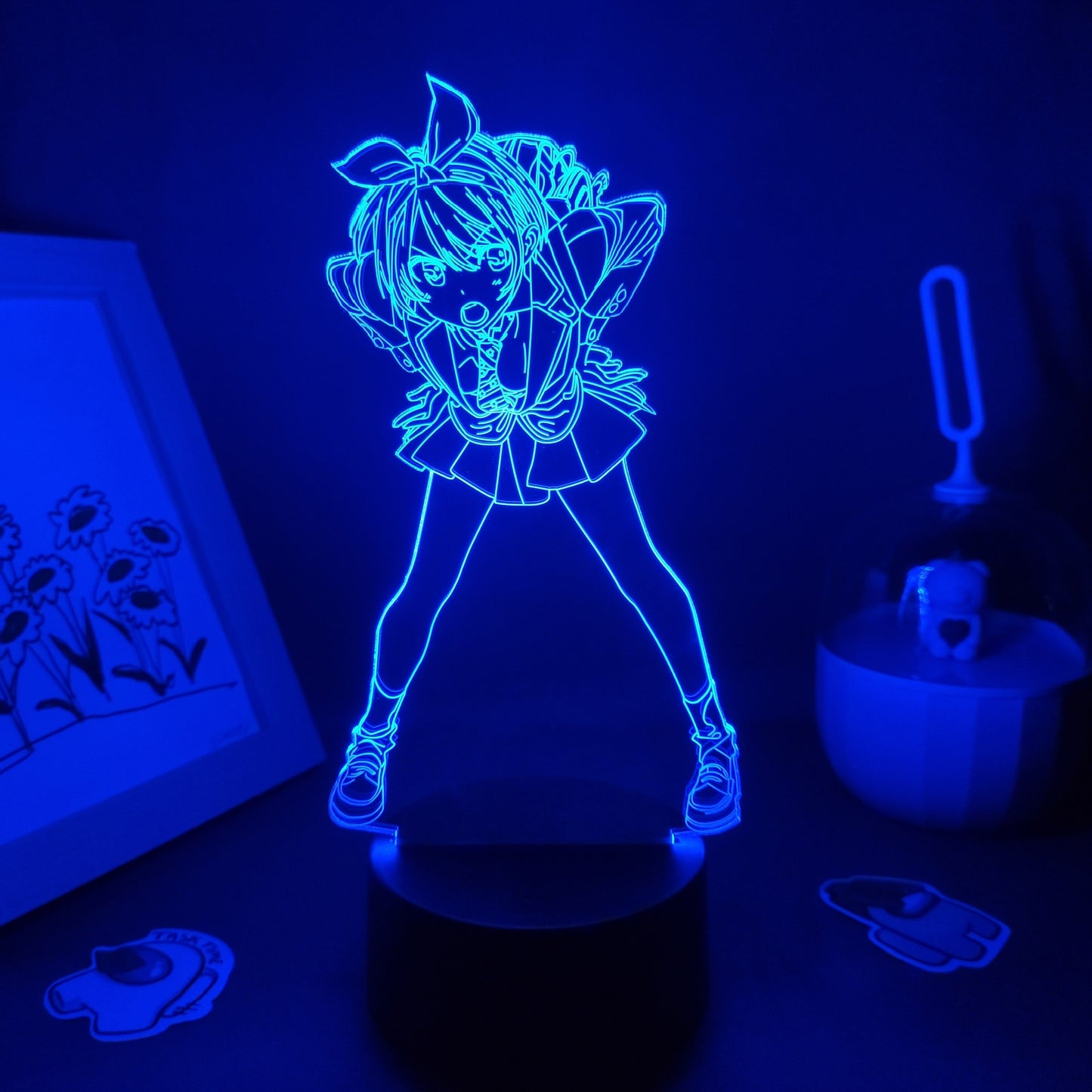 Rent A Girlfriend 3D Led Lava Lamp