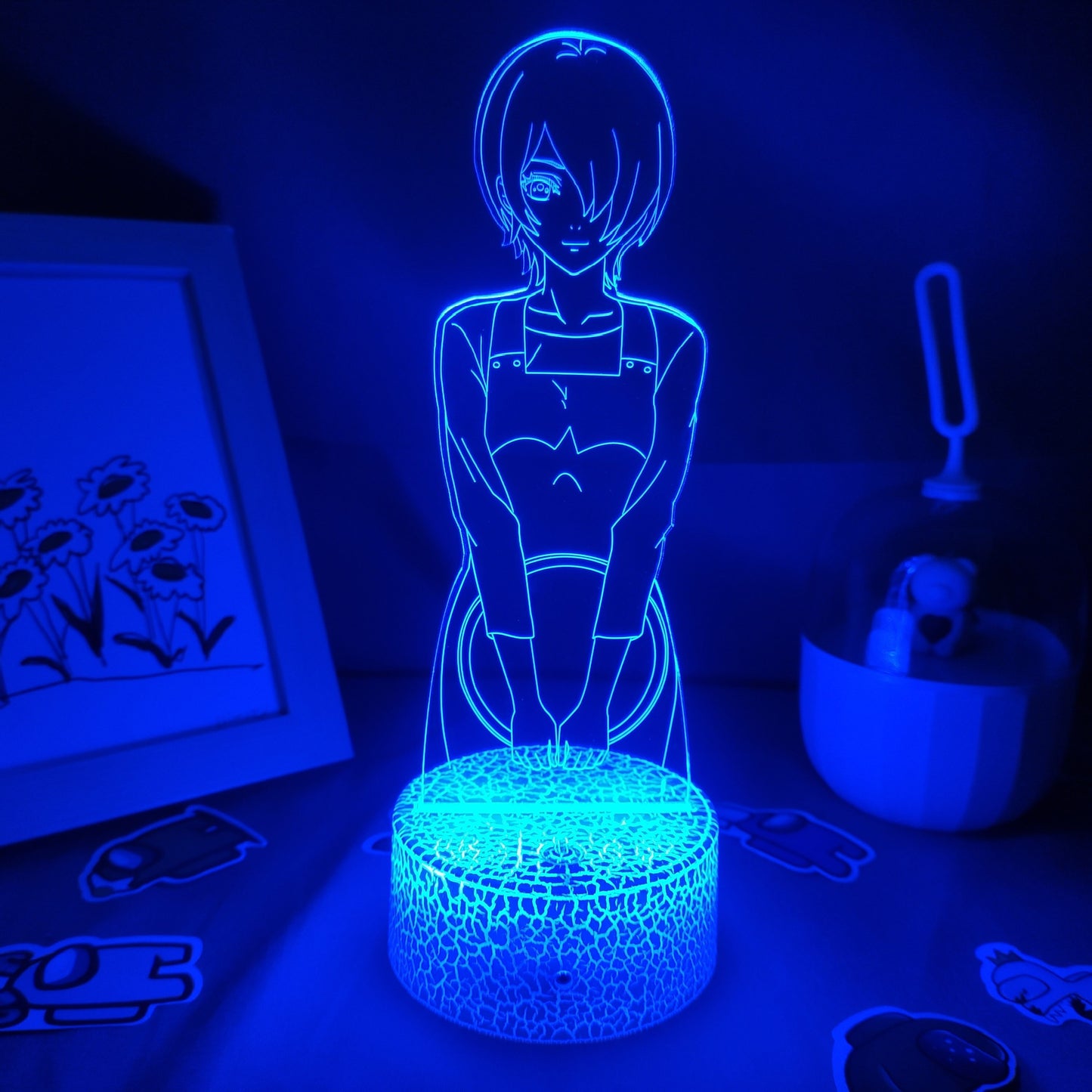 Tokyo Ghoul Touka Kirishima Figure 3D Night Lights