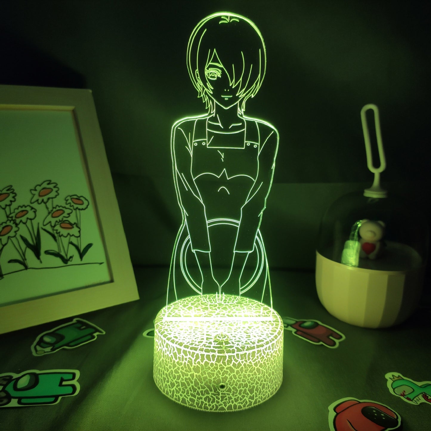 Tokyo Ghoul Touka Kirishima Figure 3D Night Lights