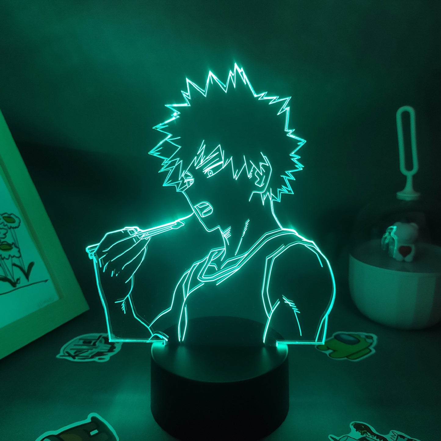 My Hero Academia Figure Katsuki Bakugo 3D Night Lights