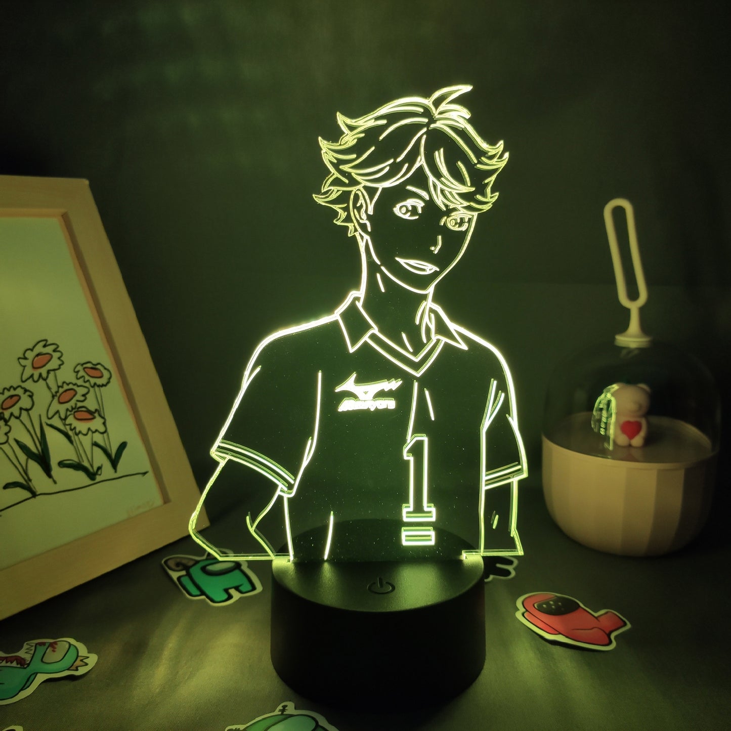 Haikyuu Figure Toru Oikawa 3D LED RGB Night Lights