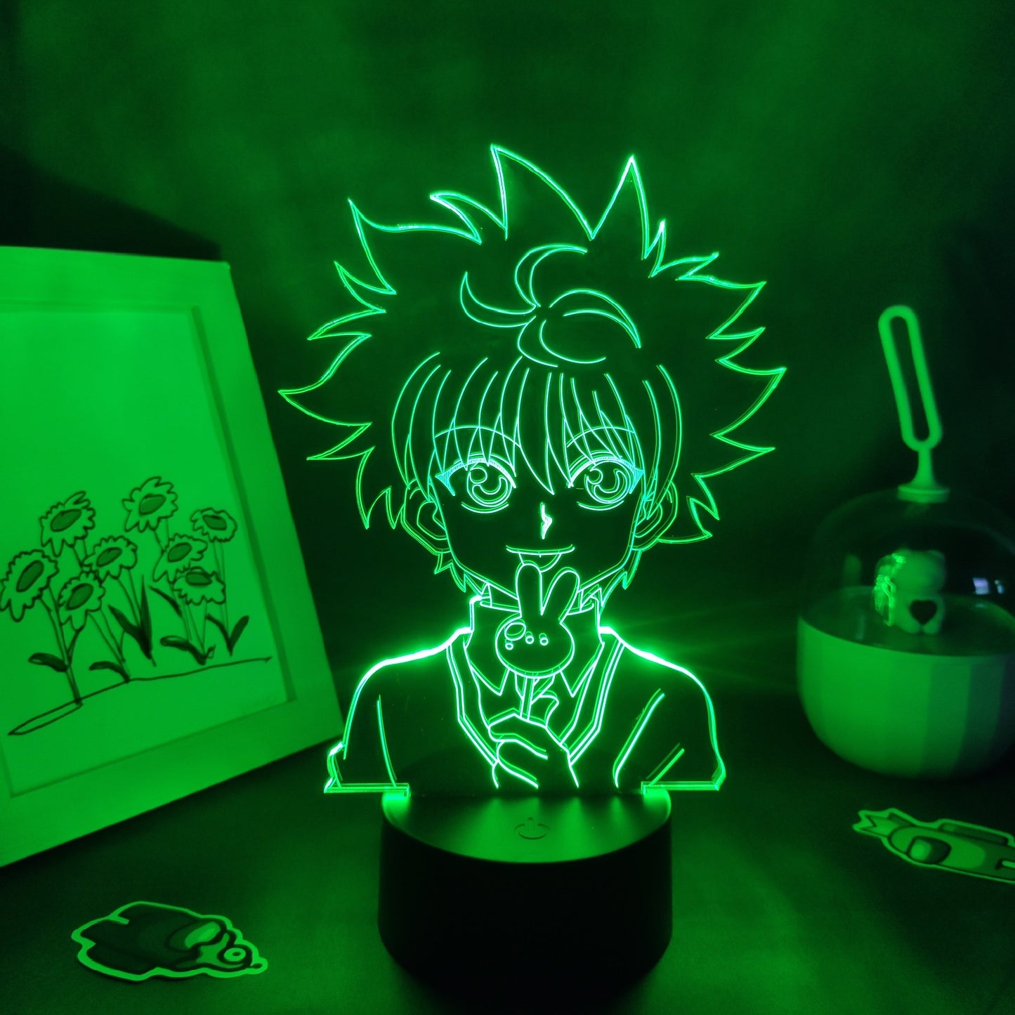 Hunter X Hunter Killua Zoldyck Night Light Lava Lamp