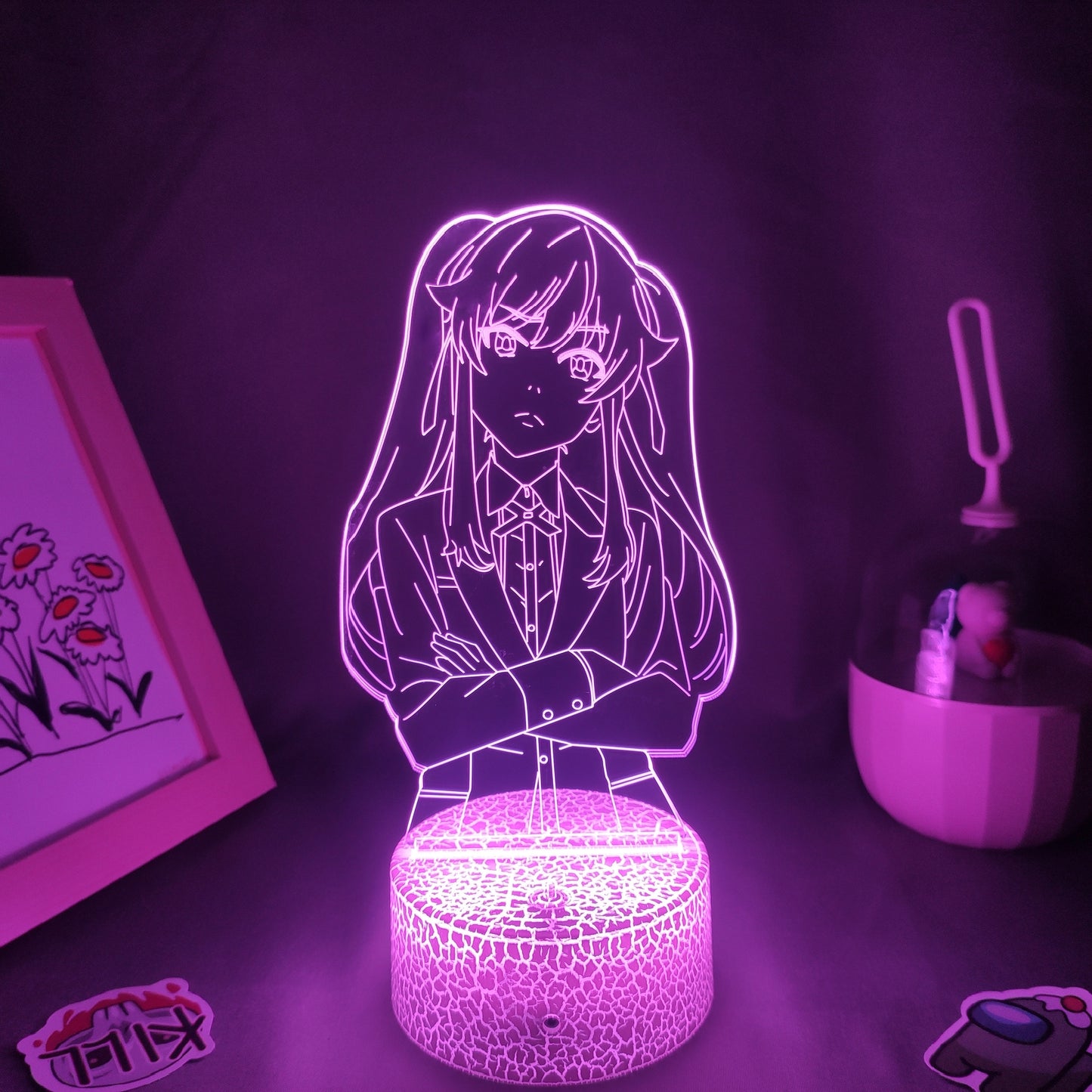 Kakegurui Figure Jabami Yumeko 3D Night Light