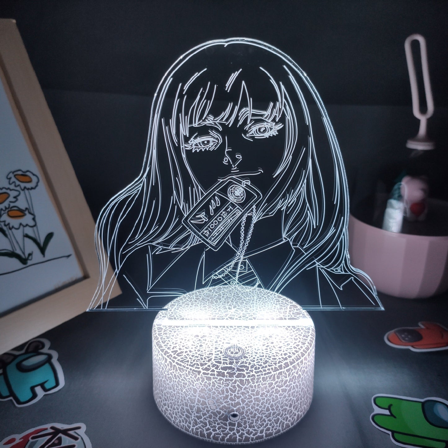 Kakegurui 3D LED RGB Neon Night Lights