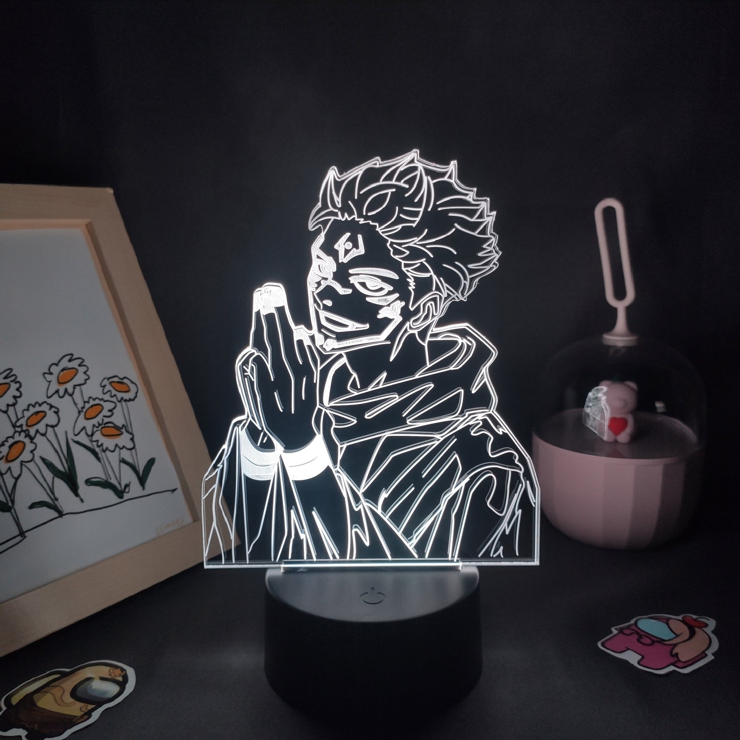 Jujutsu Kaisen Yuji Itadori Ryomen Sukuna Lamp