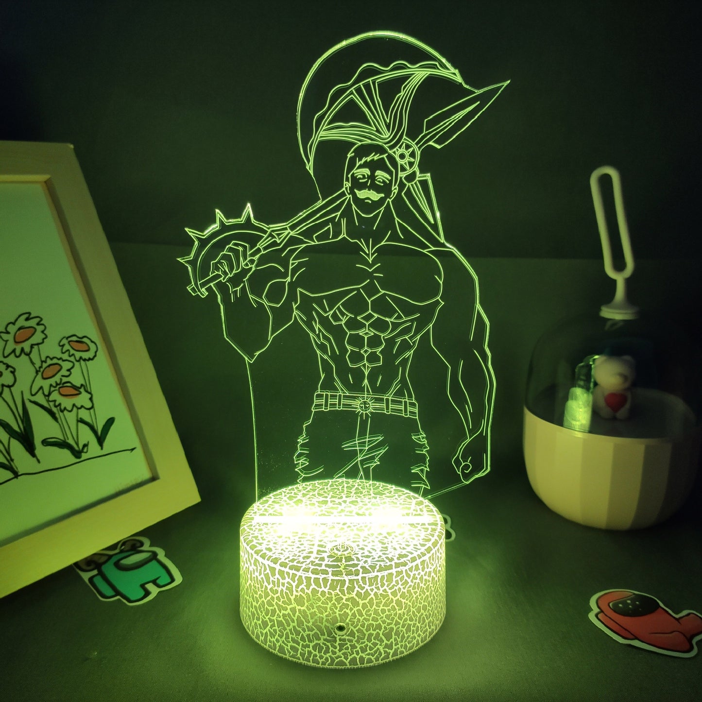 The Seven Deadly Sins Escanor Figure Lava Lamp