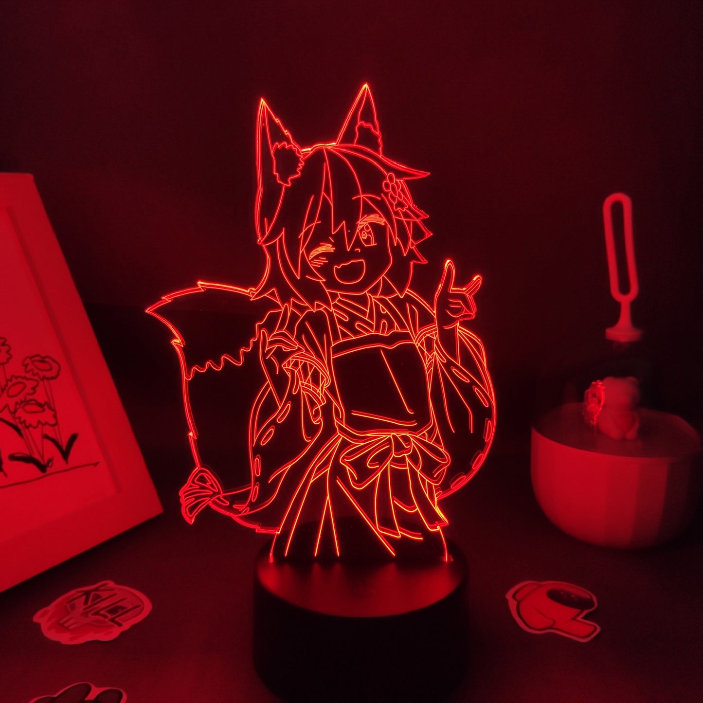 The Helpful Fox Senko San Waifu Figure Night Lights