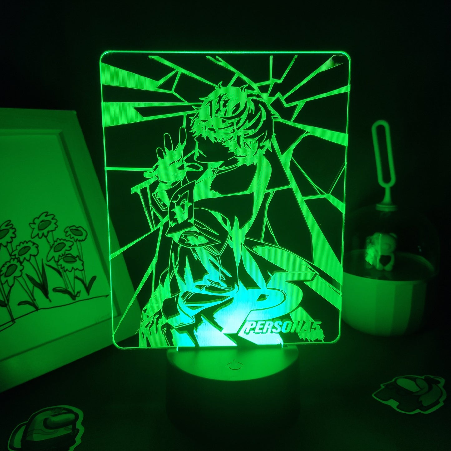 Persona 5 P5 Game Figure Ren Amamiya 3D Night Light