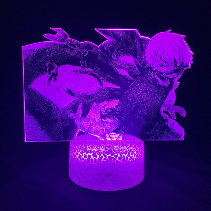 Tokyo Ghoul Figure Ken Kaneki Sasaki Yes 3D Picture Lamp