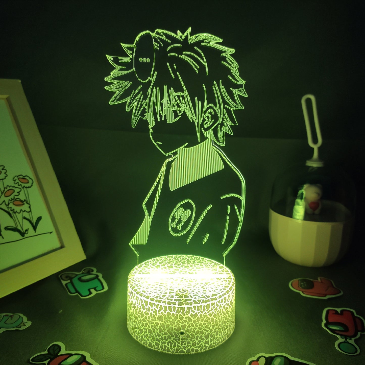 Killua Zoldyck Figure 3D Lava Lamp