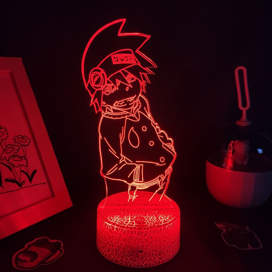 Soul Eater Figure 3D LED Lava Lamps