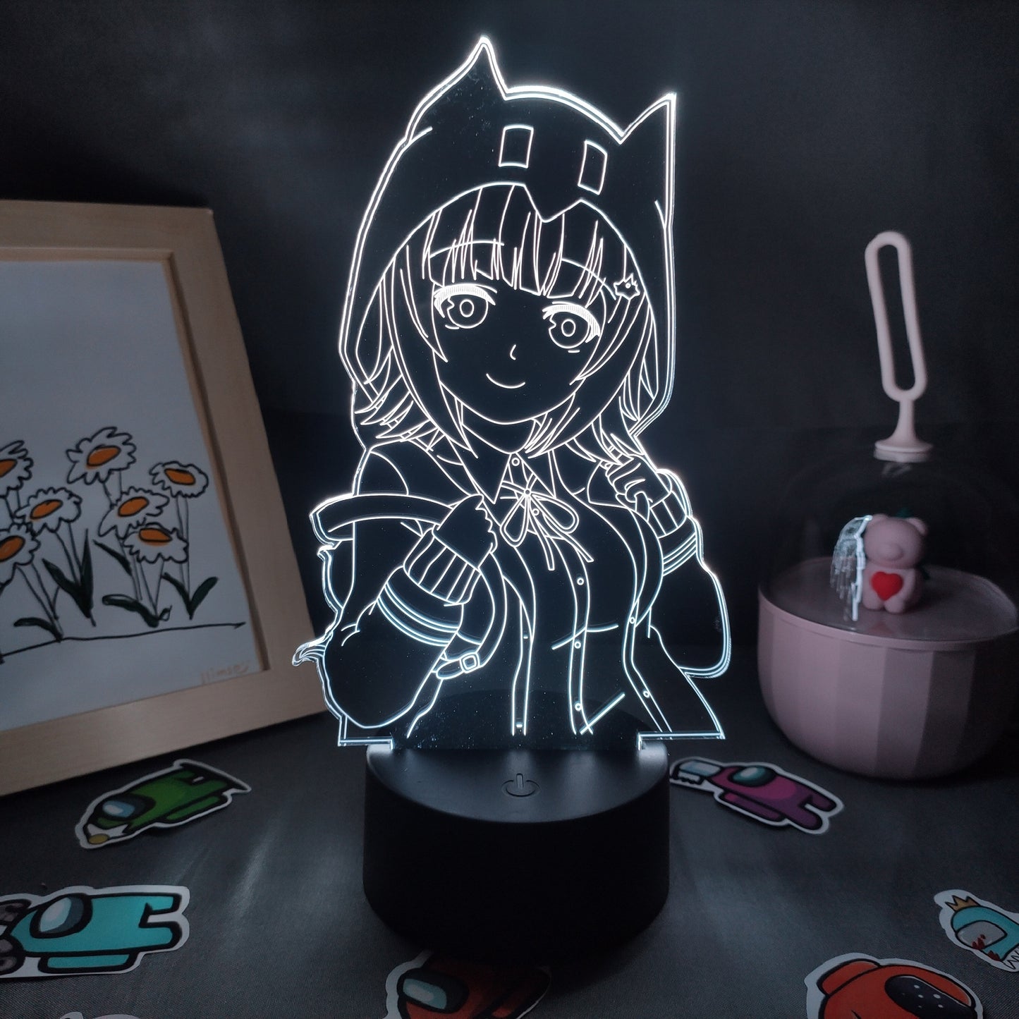 Danganronpa Led Figure Chiaki Nanami Night Lights