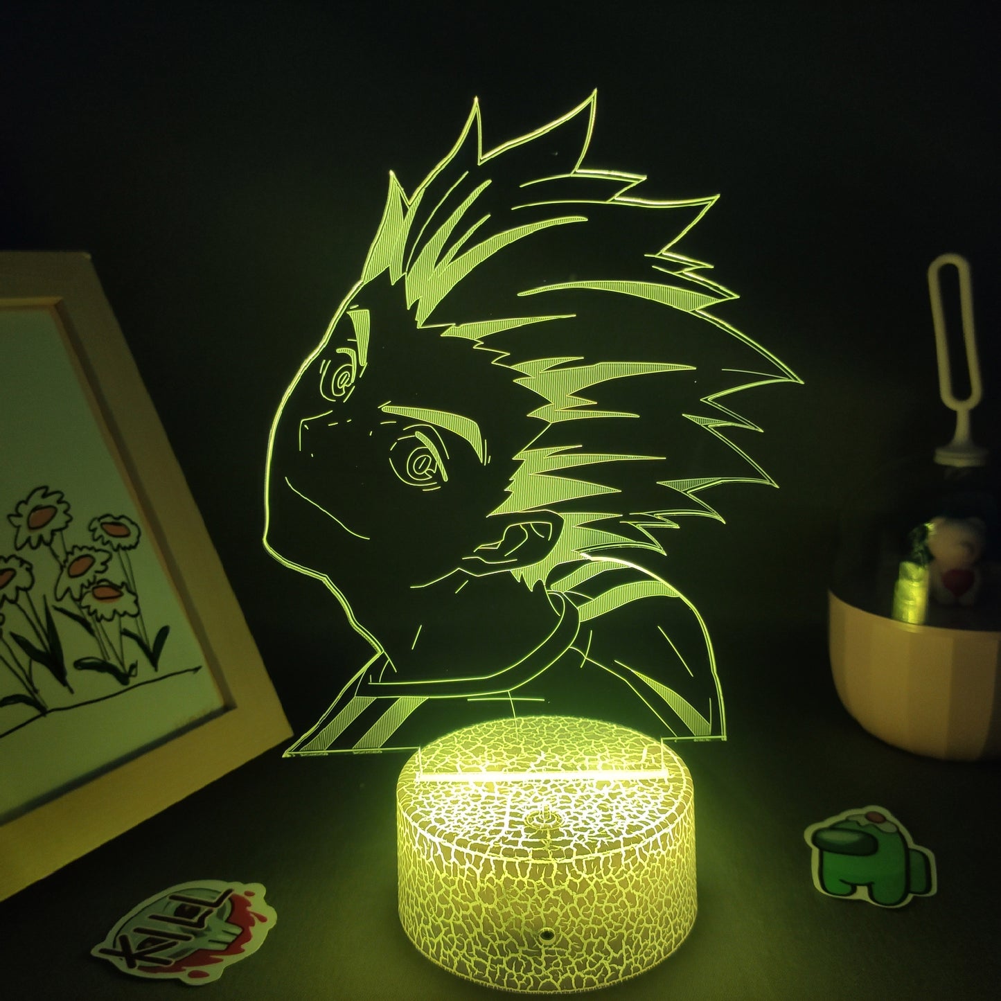 Kotaru Bokuto Haikyuu Figure Night Lights