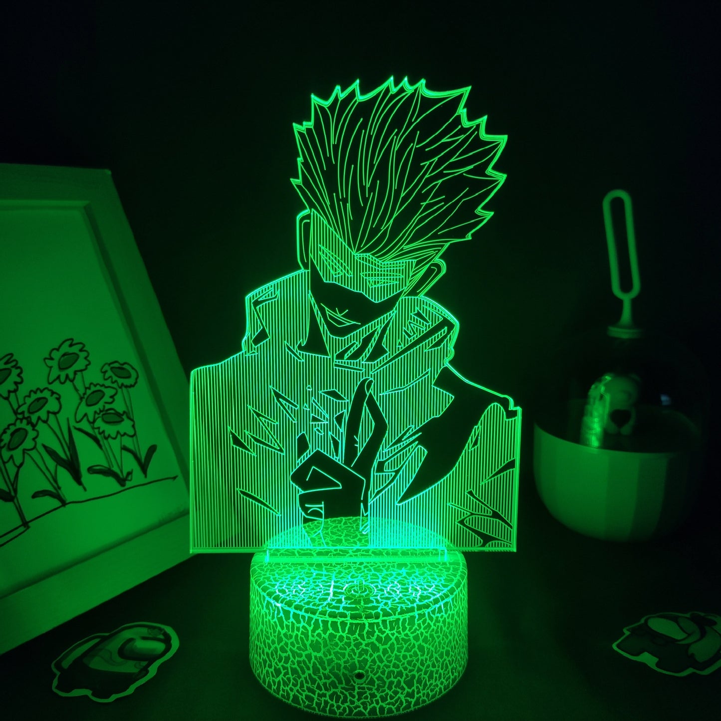 Jujutsu Kaisen Figure Gojo Satoru 3D LED Lamps