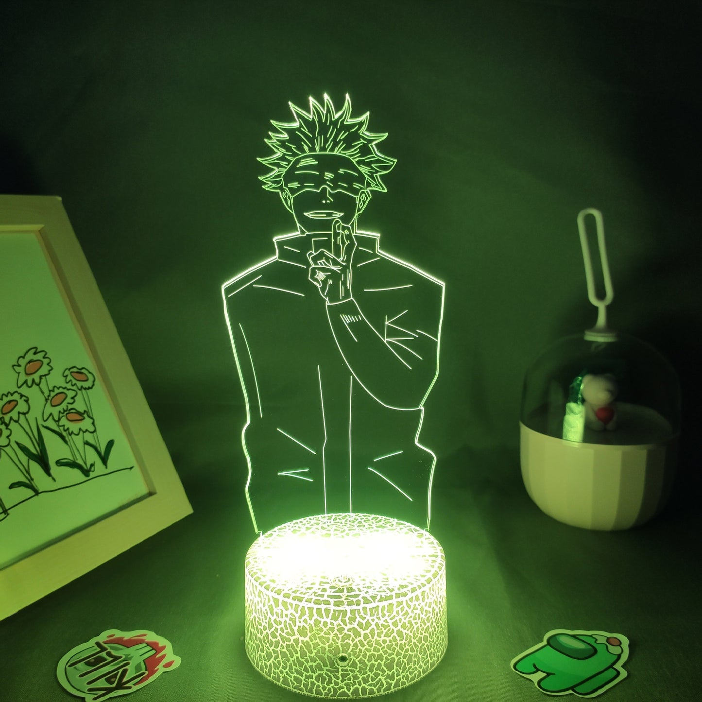 Jujutsu Kaisen Figure Inumaki Toge 3D LED Lava Lamps