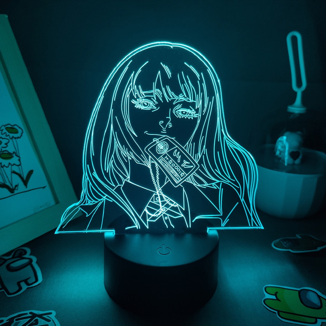 Kakegurui 3D LED RGB Neon Night Lights