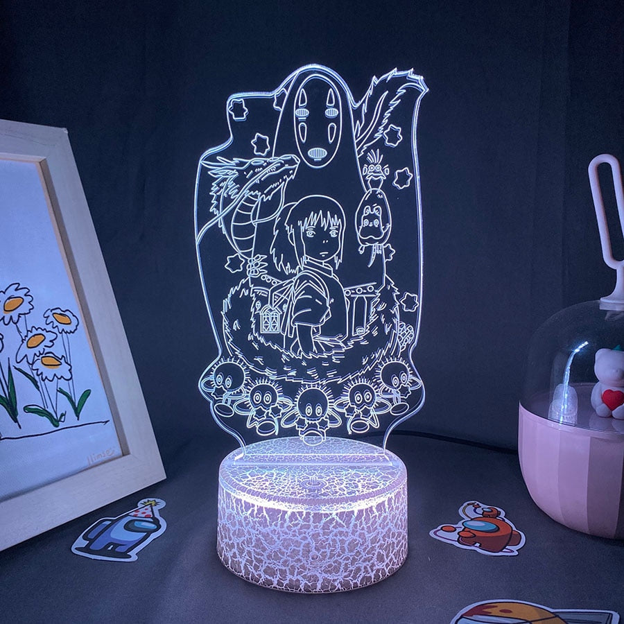 Spirited Away White Dragon Led Night Lights