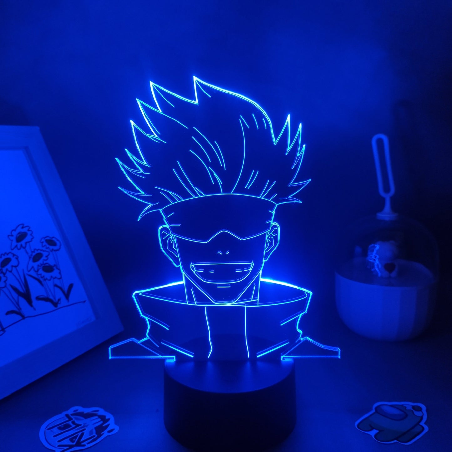 Jujutsu Kaisen Figure Gojo Satoru 3D Lamps