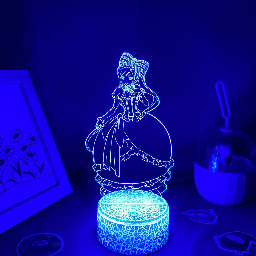 Shalltear Bloodfallen Neon Night Light