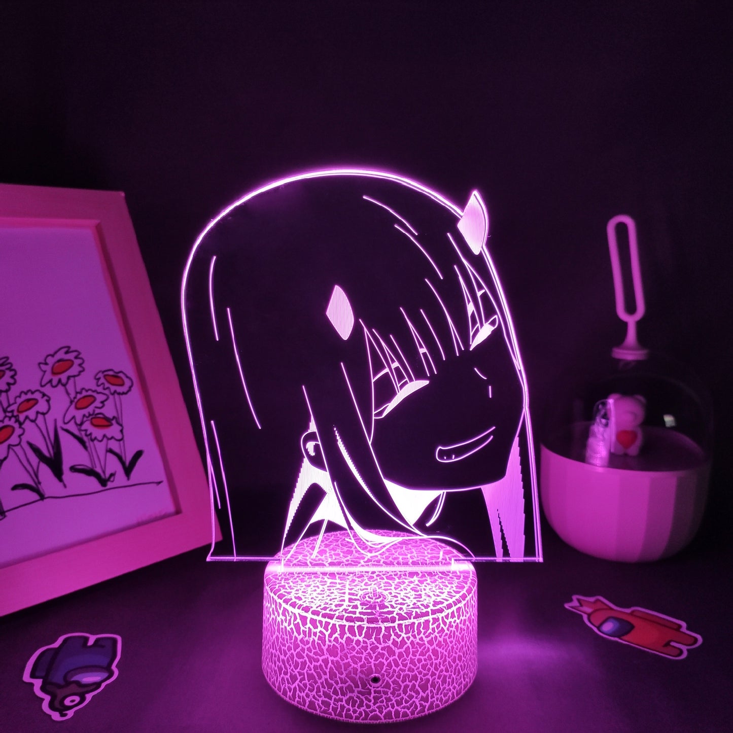 Darling In The Franxx Figure Zero Two Lamps