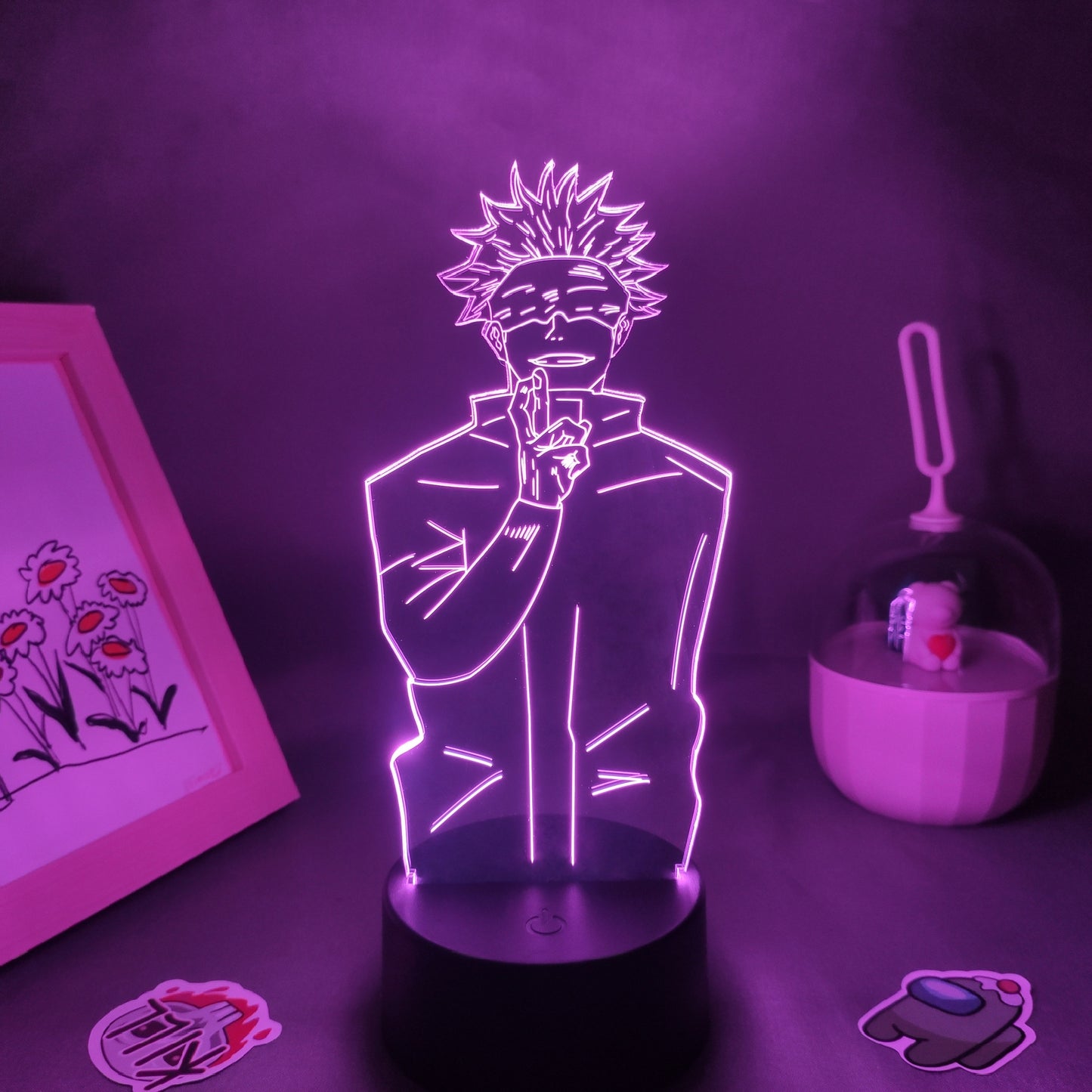 Jujutsu Kaisen Figure Inumaki Toge 3D LED Lava Lamps