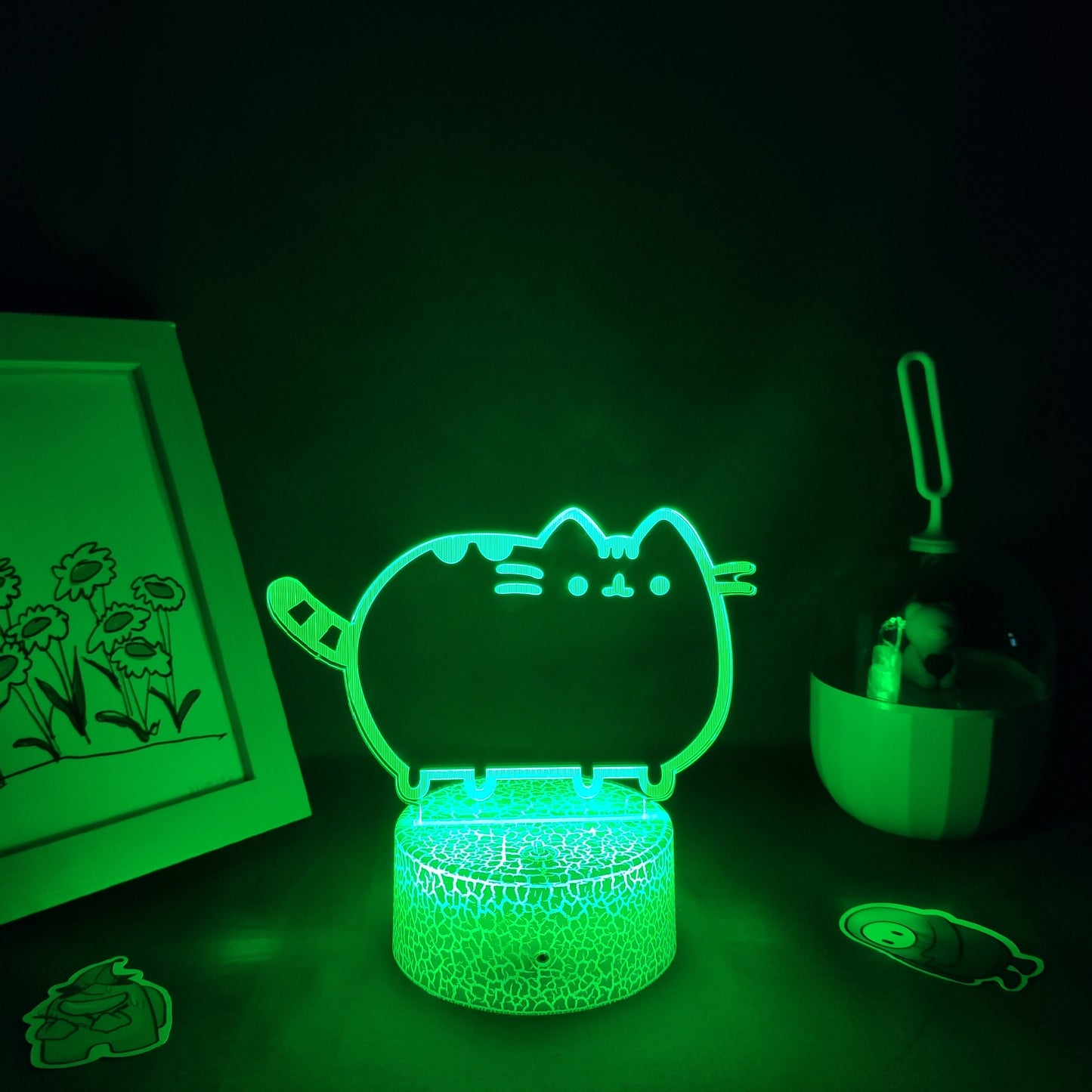 Cute Animal Cat Kitten 3D Lava Lamps