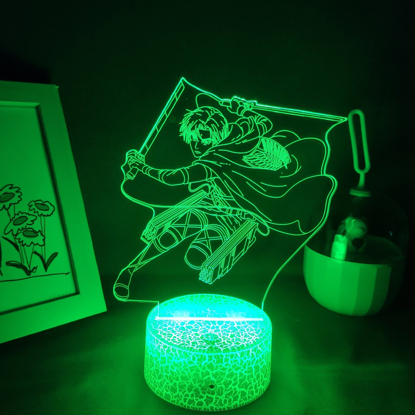 Levi Ackerman 3D Lamps