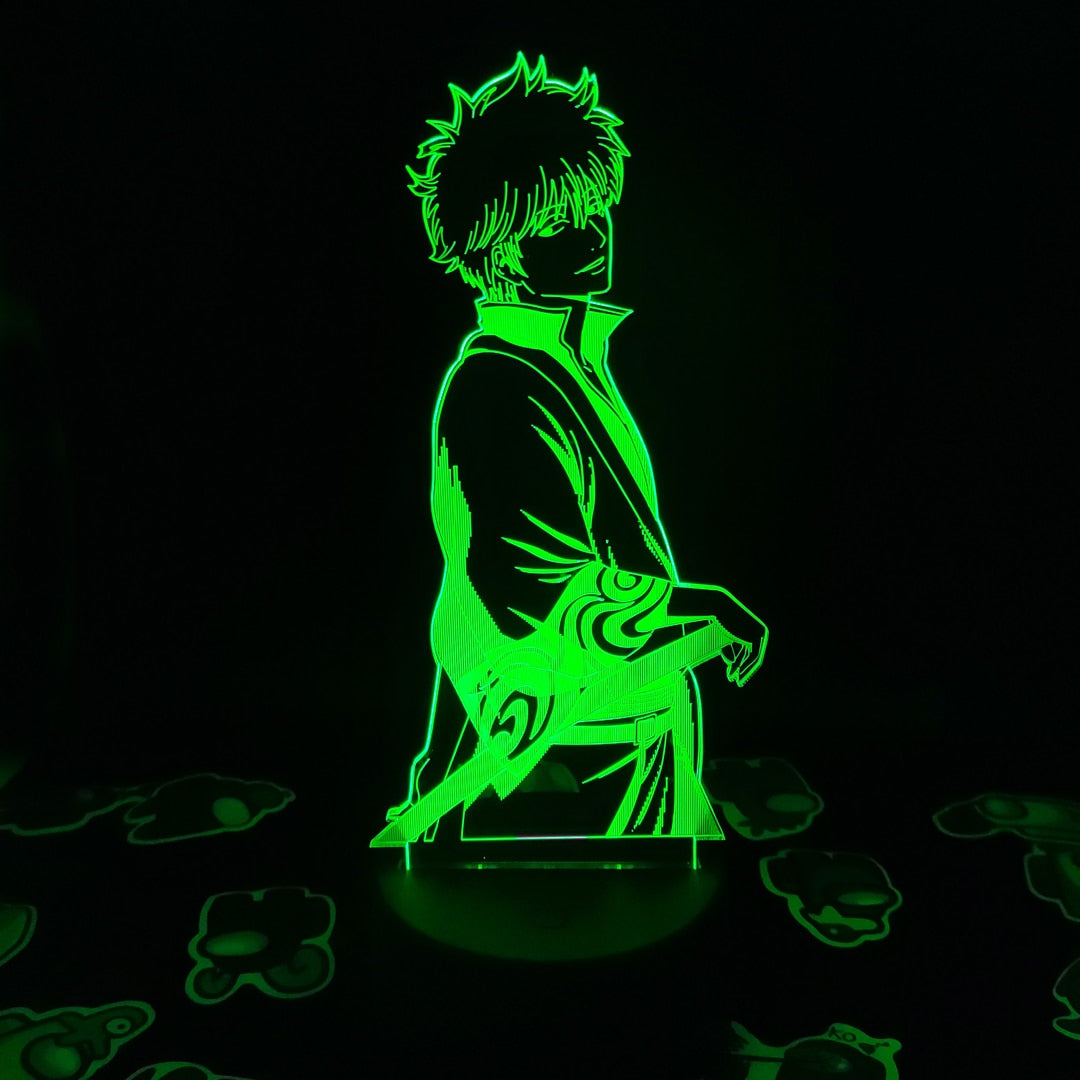 Gintama sakata gintoki odd jobs 3D Night light