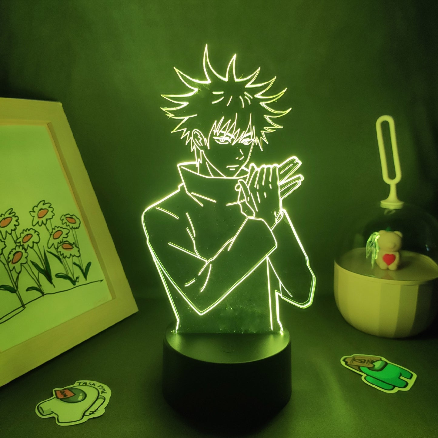 Jujutsu Kaisen Figure Megumi Fushiguro 3D LED Lamp