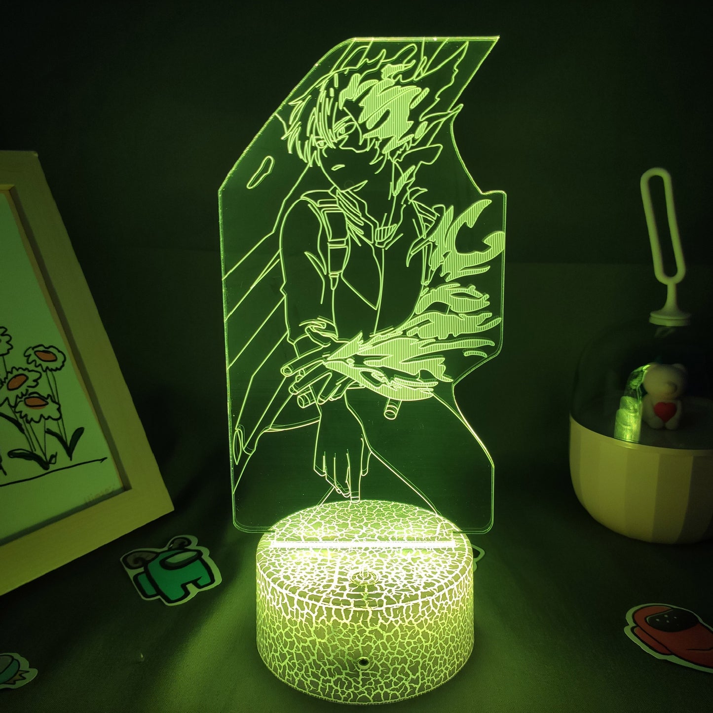 My Hero Academia Figure 3D Lava Lamp