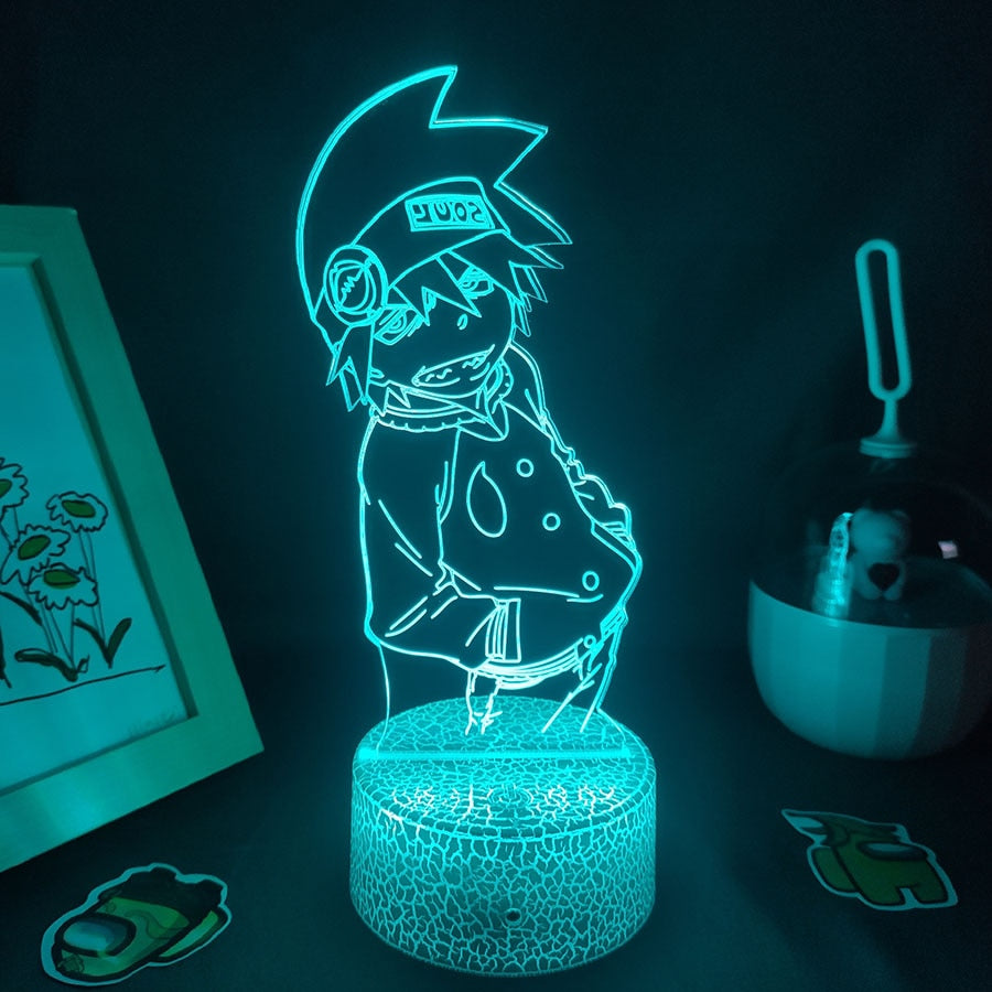 Soul Eater Figure 3D LED Lava Lamps