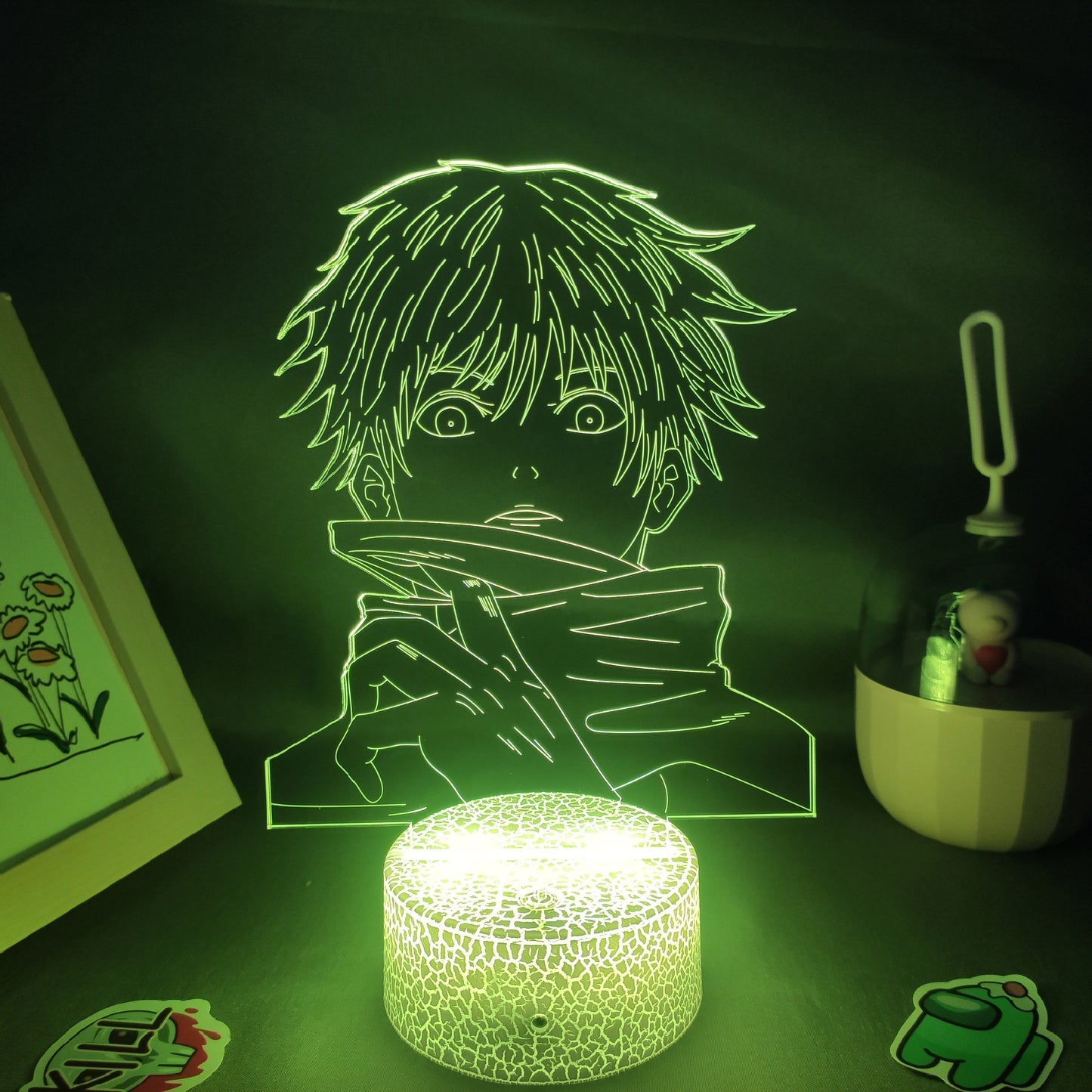 Jujutsu Kaisen Figure Inumaki Toge 3D LED Lava Lamps