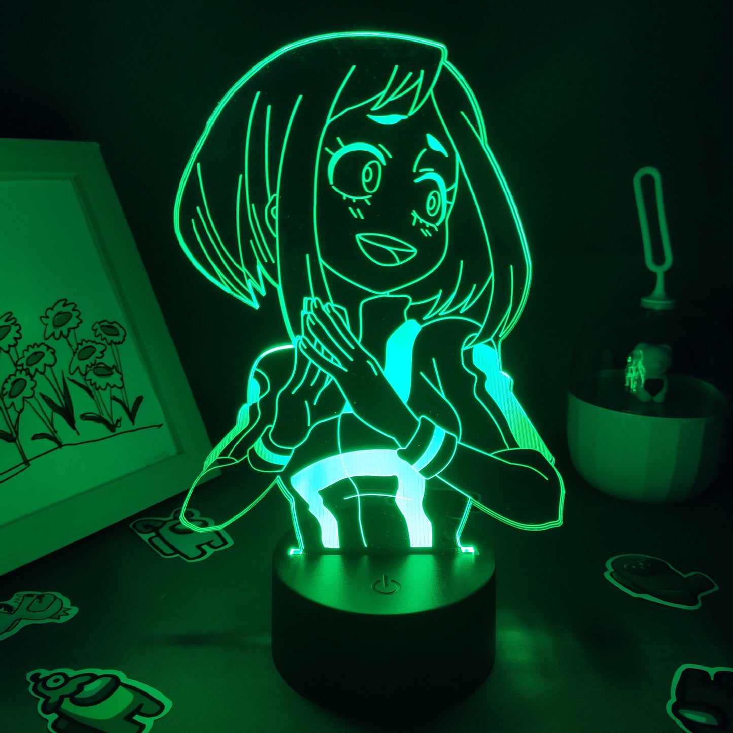 My Hero Academia Figure Ochako Uraraka Lamp