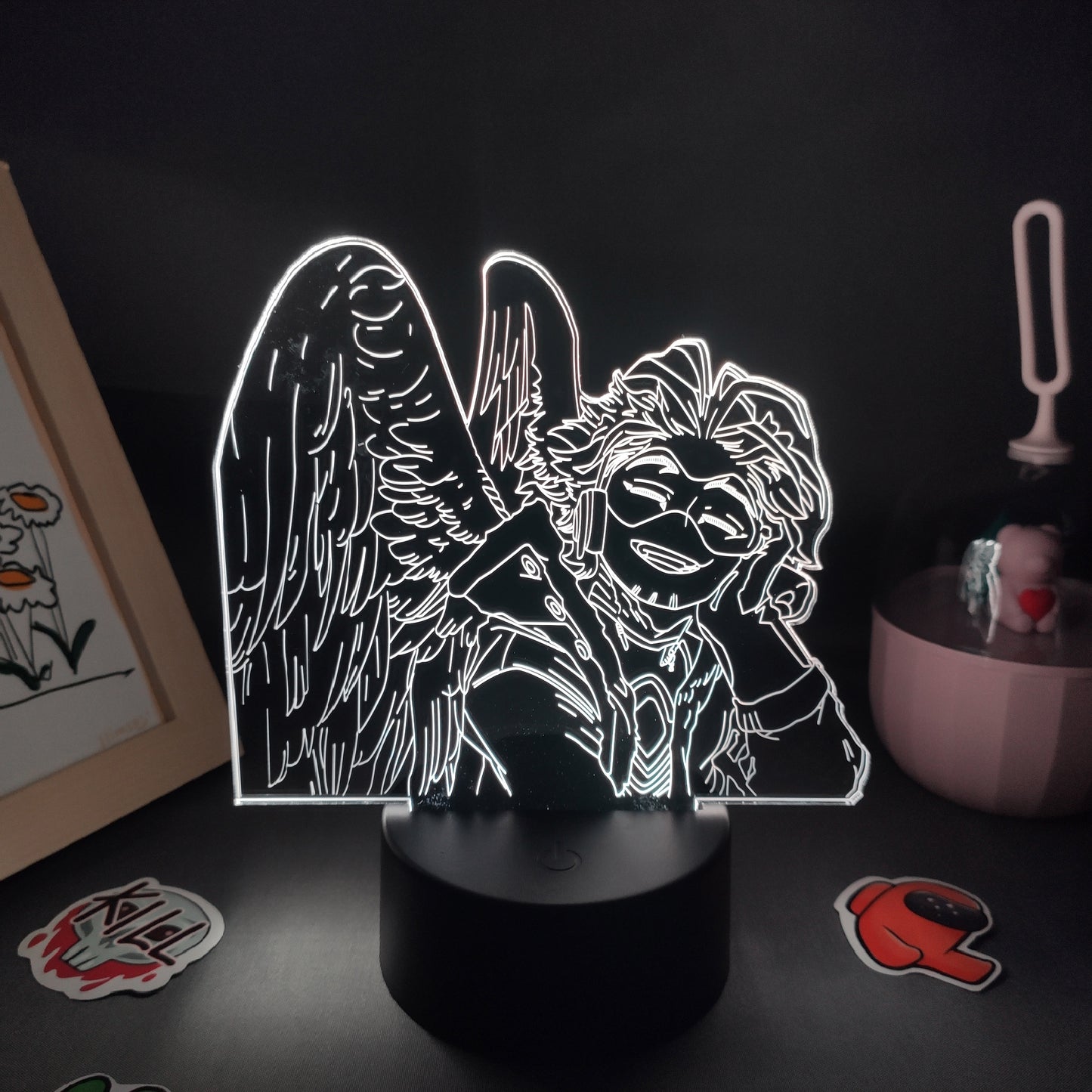 Hawks My Hero Academia 3D Lamp